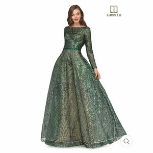 Green Formal dress